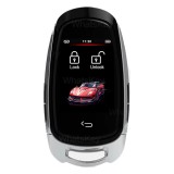 Cheie smart universala touch screen si display color keyless entry negru SK05