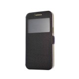 Husa tip portofel compatibila cu samsung galaxy a73 5g, inchidere magnetica laterala, negru
