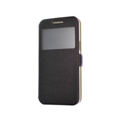 Husa tip portofel compatibila cu samsung galaxy a73 5g, inchidere magnetica laterala, negru foto