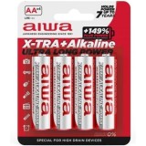 Aiwa-X-tra Baterii AA Alcaline LR6 Blister*4-Reincarcabil