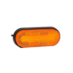 Lampa gabarit 124x51 LED galbena 12-36V