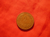 Moneda 2 filler Ungaria 1898 litera KB ,Rege Frantz Joseph I , cal.F.Buna