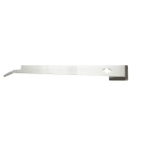 Dalta apicola tip J din inox 285 mm pentru rame si curatarea stupului