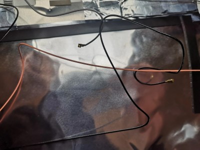 Fujitsu Lifebook S751 Cabluri WLAN foto