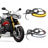 Set banda DRL 12.5cm 12V cu functie de semnalizare dinamica. COD: 8260064​ Automotive TrustedCars, Oem