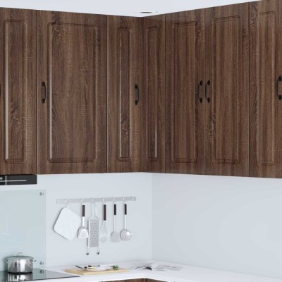 vidaXL Dulap de bucătărie Stejar &amp;icirc;nchis 57 x 57 x 100 cm Lemn compozit 884821 foto