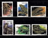 A12 S1 4 - Timbre foart vechi - Tanzania - reptile