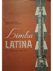 Viorica Balaianu - Limba latina - Manual pentru clasa a VIII-a (Editia: 1983) foto