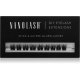 Nanolash DIY Eyelash Extensions set pentru extensia genelor acasă Heartbreaker 36 buc