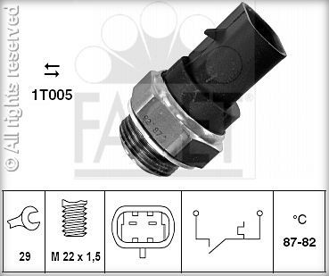 Bulb termocupla Opel Astra F, Vectra A 12324 1341028 foto