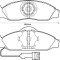Placute frana Daewoo Korando (Kj), Musso (Fj); Ssangyong Korando (K4), Musso (Fj) SRLine parte montare : Punte fata