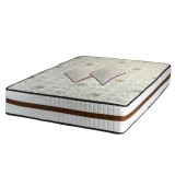 Set Saltea ortopedica cu arcuri, Lotus Forte Super Ortopedic 140x190x30cm, fermitate mediu spre tare, plasa de arcuri Bonell, fara vara-iarna, banda d