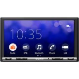 Multimedia Player auto Sony XAVAX3250, Extra Bass, Bluetooth, Ecran 6,95 inch, WebLink Cast, Amplificator, 4 x 55W, Negru