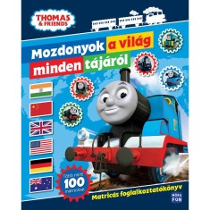 Thomas - Mozdonyok a vil&aacute;g minden t&aacute;j&aacute;r&oacute;l - Matric&aacute;s foglalkoztat&oacute;k&ouml;nyv