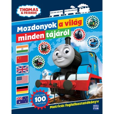 Thomas - Mozdonyok a vil&amp;aacute;g minden t&amp;aacute;j&amp;aacute;r&amp;oacute;l - Matric&amp;aacute;s foglalkoztat&amp;oacute;k&amp;ouml;nyv foto