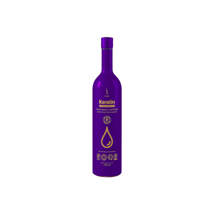 DuoLife Keratin Hair Complex - supliment lichid pentru sanatatea parului 750ml