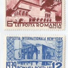 Romania, LP 129/1939, Expozitia Internationala New York, MNH