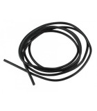 Cablu siliconic multifilar 14AWG 2.08mm2 negru 1m liniar, Oem