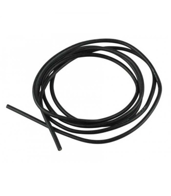 Cablu siliconic multifilar 12AWG 3.31mm2 negru 1m liniar foto