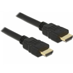 Cablu HDMI tata-tata 4K Ethernet aurit 3 metri negru