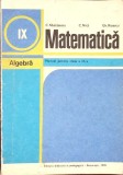 MATEMATICA ALGEBRA, MANUAL PENTRU CLASA A IX-A-C. NASTASESCU, C. NITA, GH. RIZESCU-346392