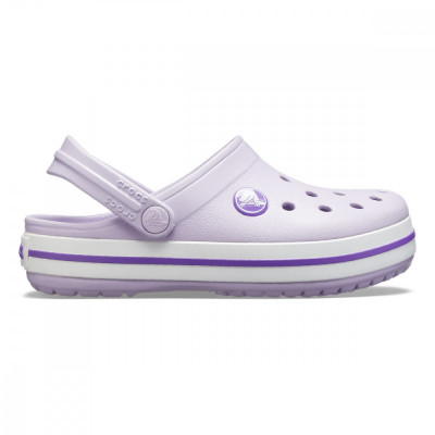 Saboți Crocs Crocband Toddlers New Clog Mov - Lavender/Neon Purple foto