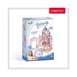 Cubic Fun - Puzzle 3D si Stickere Gradina Secreta A Printesei 92 Piese