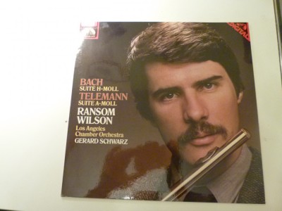 Bach, Telemann - Ransom Wilson ,dvd foto