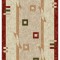Traversa Covor Lotos 579 Crem / Grena Latime 120 cm Diverse Lungimi 1800 gr/mp