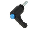 Manetă franceză M5, filet 16 mm, corp negru