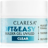 Claresa Soft&amp;Easy Builder Gel gel de bază pentru unghii culoare Clear 12 g