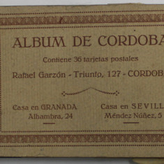 ALBUM DE CORDOBA , CONTIENE 30 TARJETAS POSTALES , EDITIE INTERBELICA