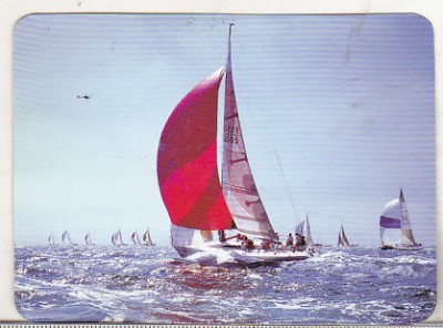bnk cld Calendar de buzunar 2004 - barca cu panze foto