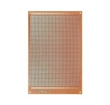 Placa prototipare universala 12x18cm, 2460 puncte lipire, pas 2.54mm, bakelita, cupru o fata, circuite electronice, DIY, laborator