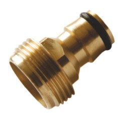 Adaptor cu filet exterior din bronz pentru furtun 3/4&quot;
