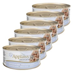 Applaws Cat - conserva pentru pisici cu ton ?i ca?caval, 6 x 70g foto