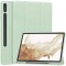 Husa pentru Samsung Galaxy Tab S8+ / Tab S7+, Techsuit, Flex Trifold, Verde Inchis