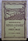 Monografia satului Catanele din judetul Doljiu - St. St. Tutescu si P. Danielescu
