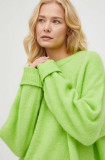 Cumpara ieftin American Vintage pulover de lana femei, culoarea verde