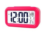 Cumpara ieftin Ceas electronic cu afisare LED, alarma si termometru, rosu