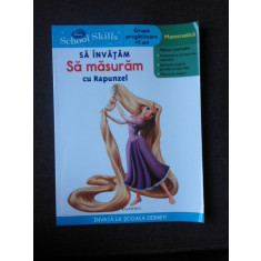 Sa invatam sa masuram cu Rapunzel, matematica, grupa pregatitoare +5 ani