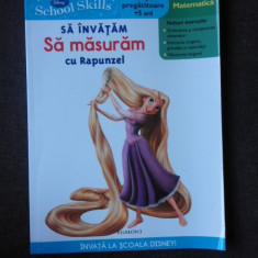 Sa invatam sa masuram cu Rapunzel, matematica, grupa pregatitoare +5 ani