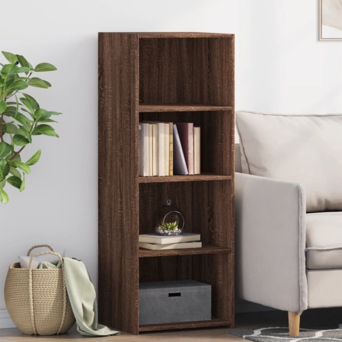 vidaXL Dulap &icirc;nalt, stejar maro, 45x41x124 cm, lemn prelucrat 846396