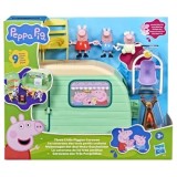 Peppa pig caravana celor trei purcelusi