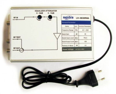 Amplificator de interior 860MHz 30DB HIBRID IC 100DB LHB8630RA foto