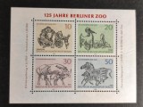 Berlinul de Vest 1969 - Coliță Comemorativă &bdquo;125 de Ani Grădina Zoologică din Berlin&rdquo; -PV1