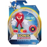Figurina articulata cu accesoriu, Sonic the Hedgehog, Knuckles, 10 cm