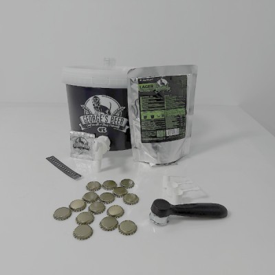 Kit bere George&amp;#039;s Beer Lager pentru 5 L (include malt) foto