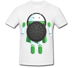 Tricou &amp;quot; Android Oreo logo &amp;quot; foto