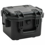 vidaXL Carcasă de transport portabilă, negru, 30x24,5x20 cm, PP